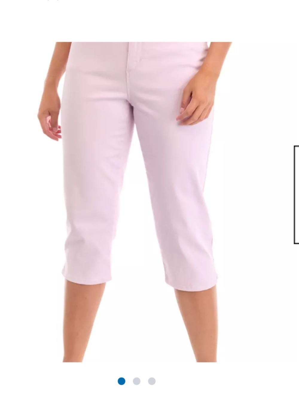 Amanda Capri Pants with Side Slit
